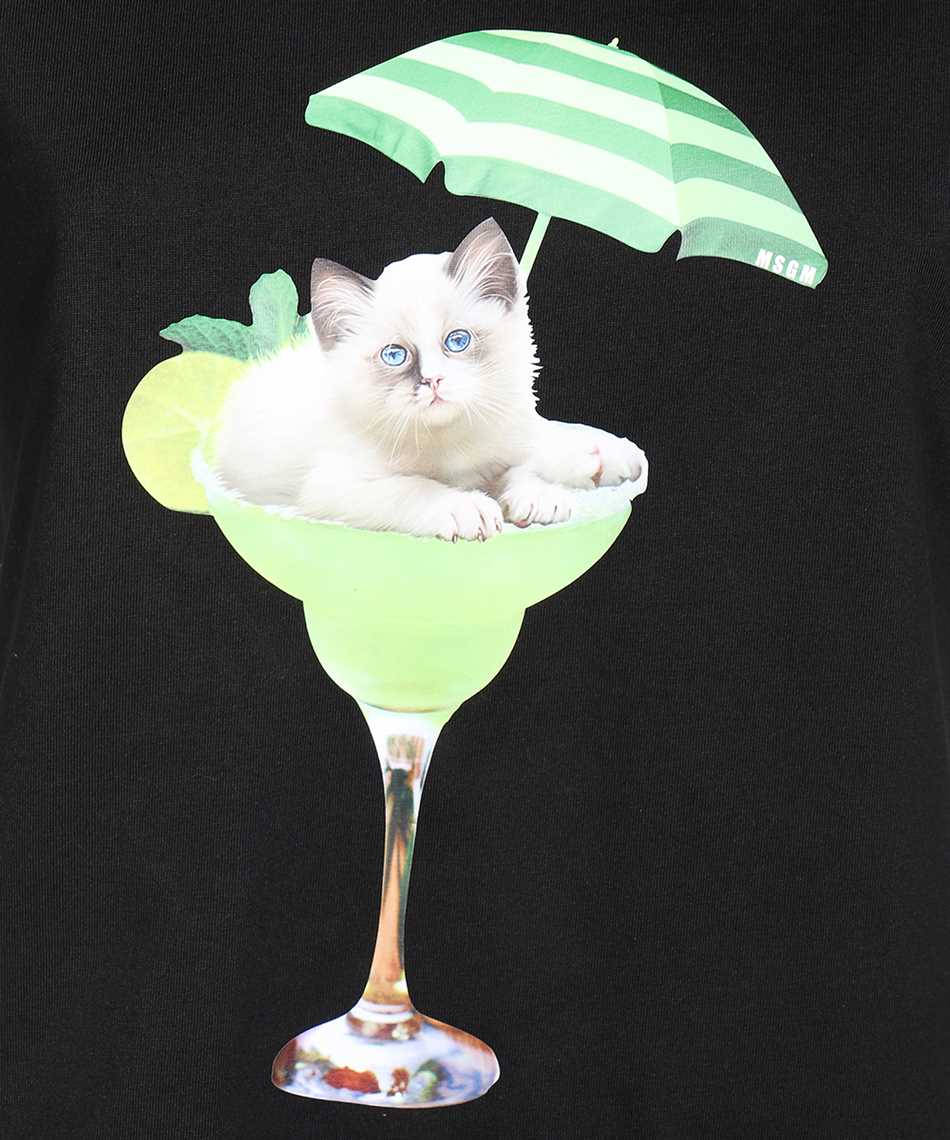 MSGM Cotton T-shirt Zwart