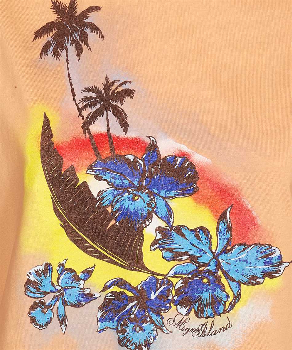 MSGM Cotton crop top Oranje