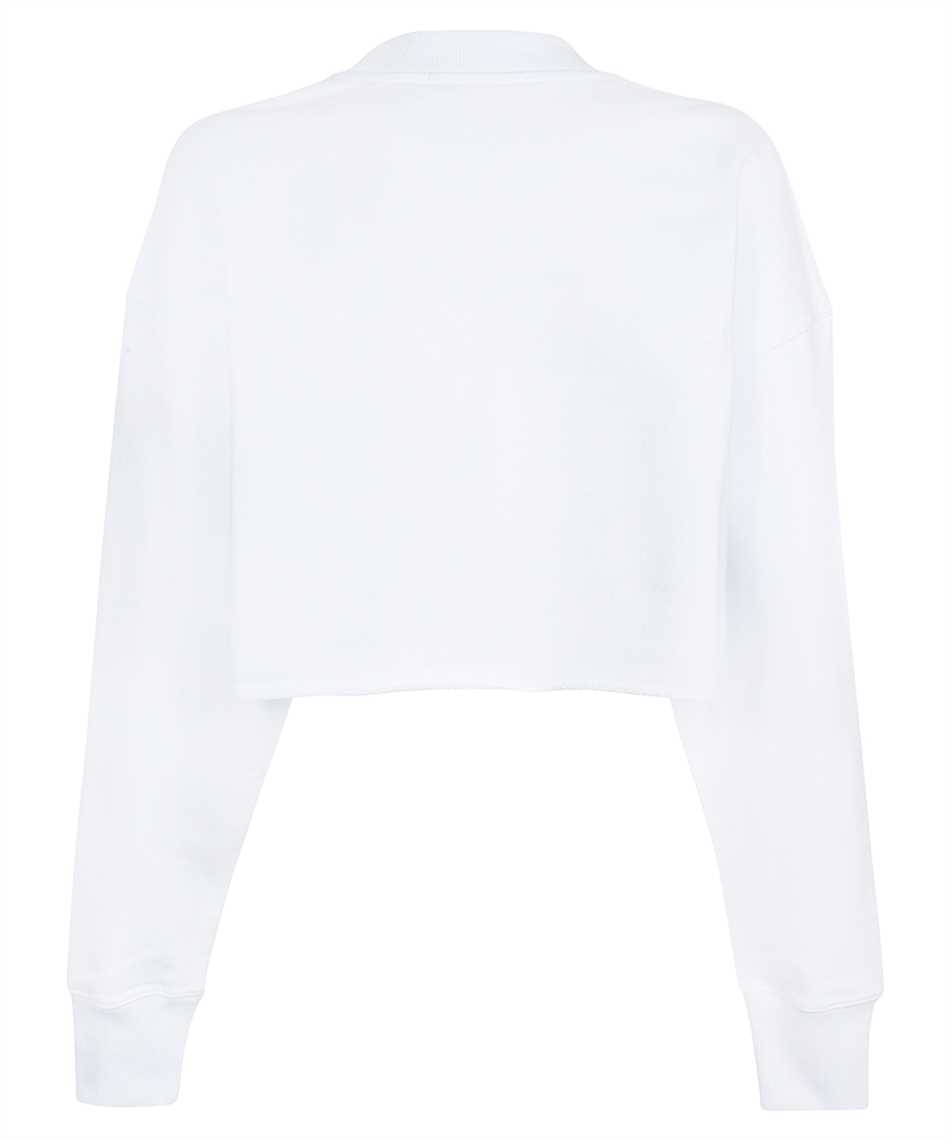 MSGM Cotton crew-neck sweatshirt Wit