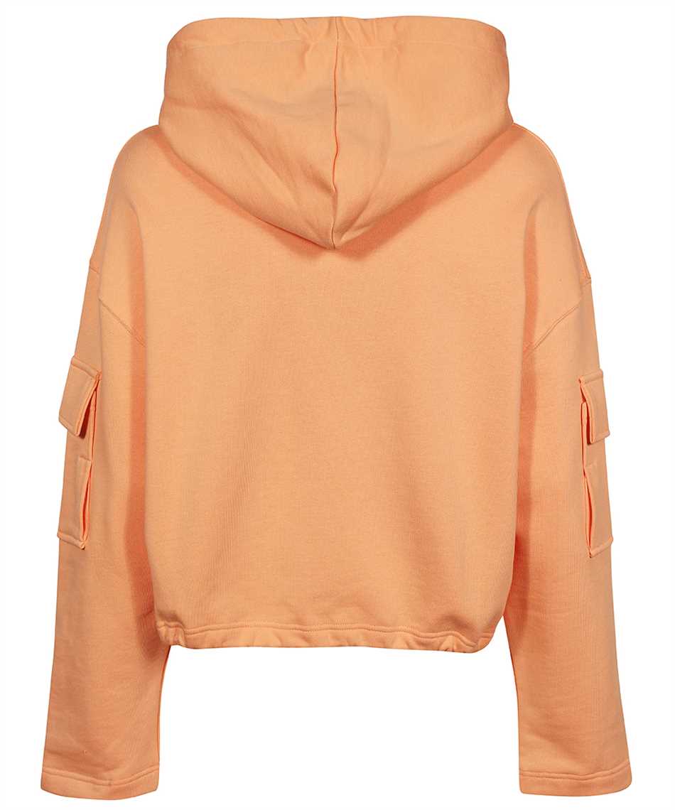 MSGM Cotton hoodie Oranje