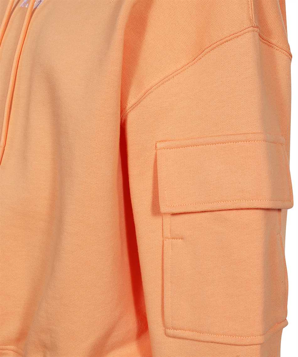 MSGM Cotton hoodie Oranje