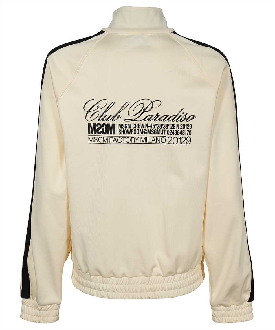 MSGM Full zip hoodie Neutraal