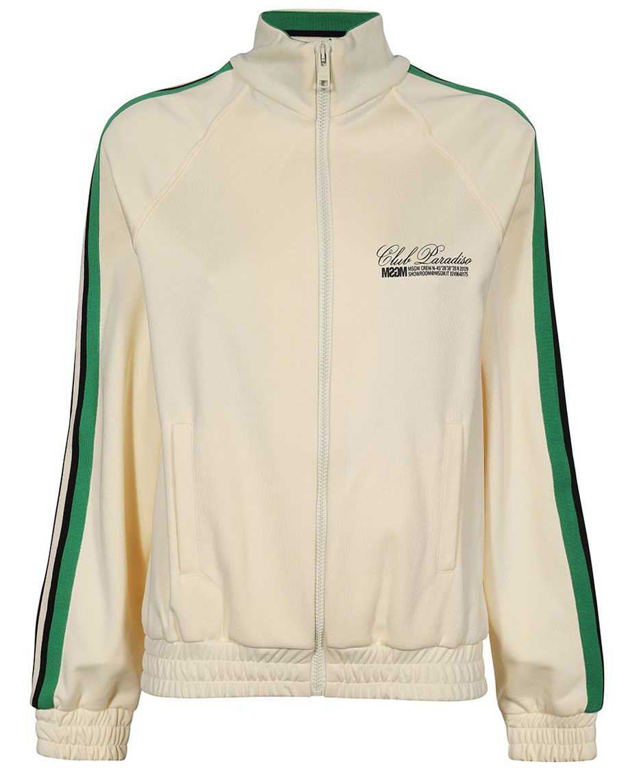 MSGM Full zip hoodie Neutraal