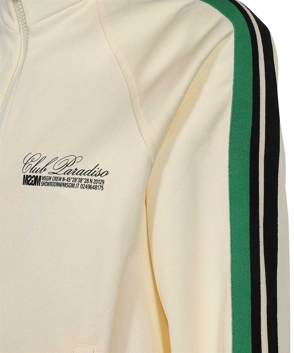 MSGM Full zip hoodie Neutraal