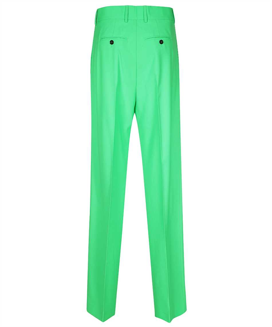 MSGM Virgin wool trousers Groen