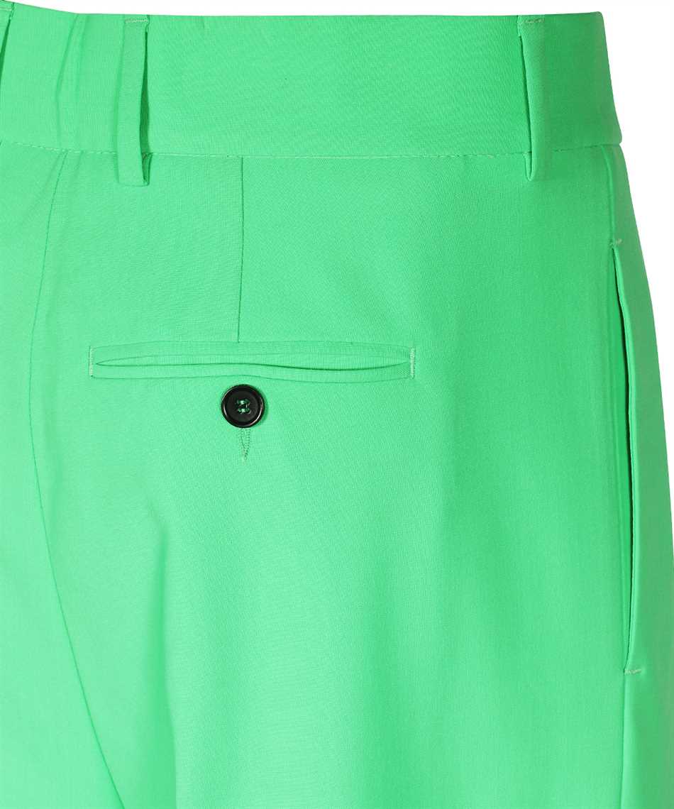 MSGM Virgin wool trousers Groen
