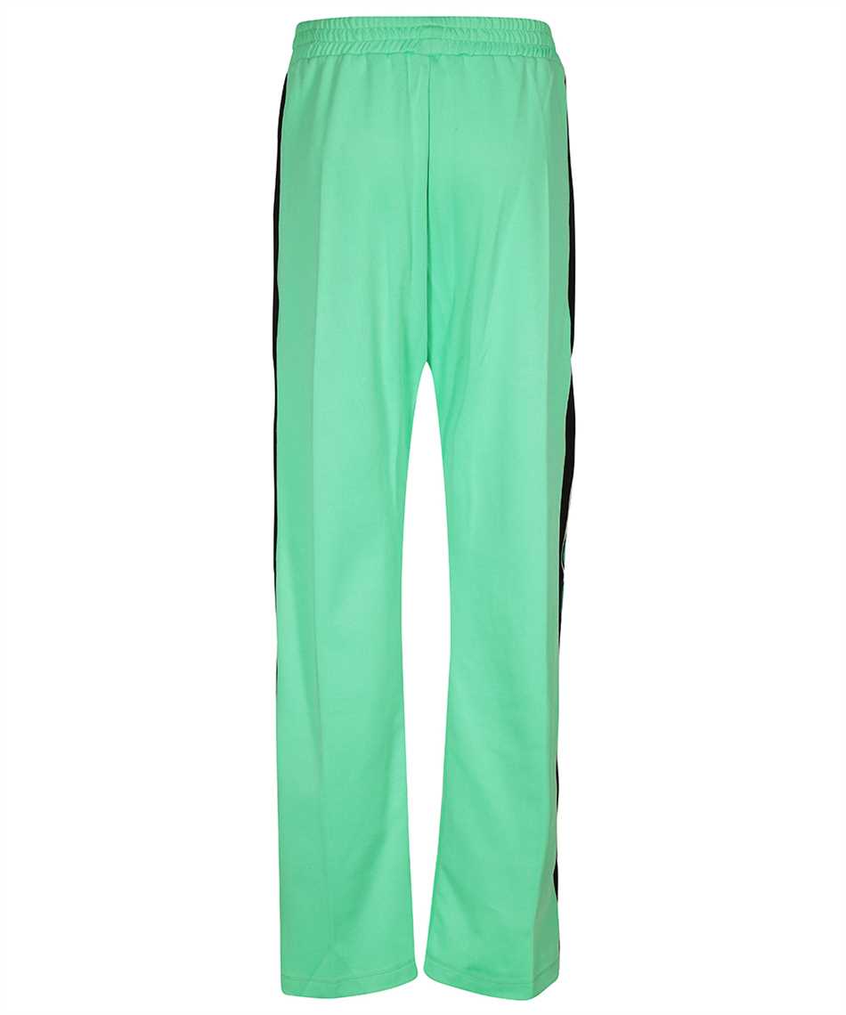 MSGM Track-pants with decorative stripes Groen
