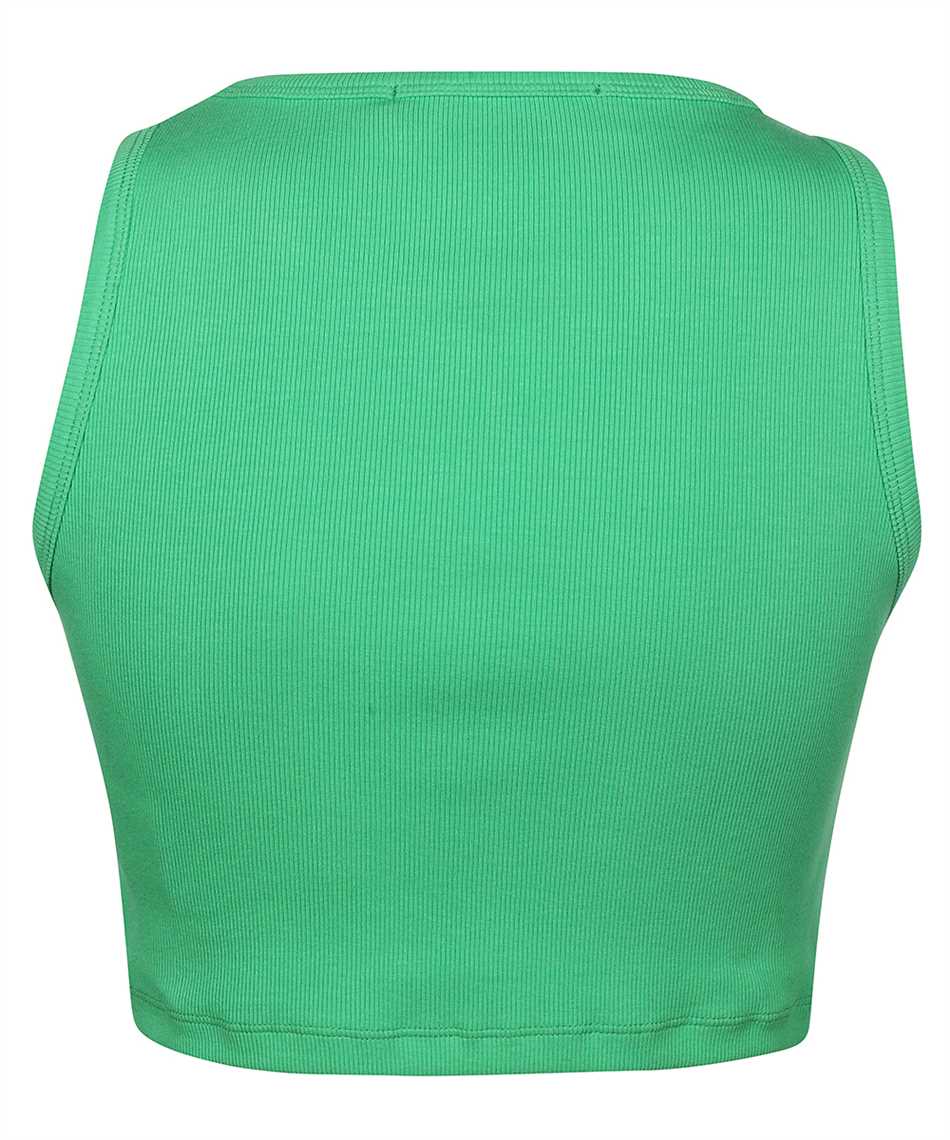 MSGM Ribbed tank top Groen