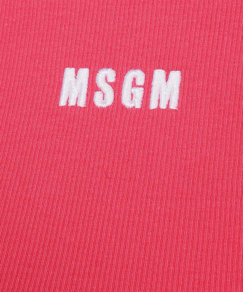 MSGM Ribbed tank top Roze