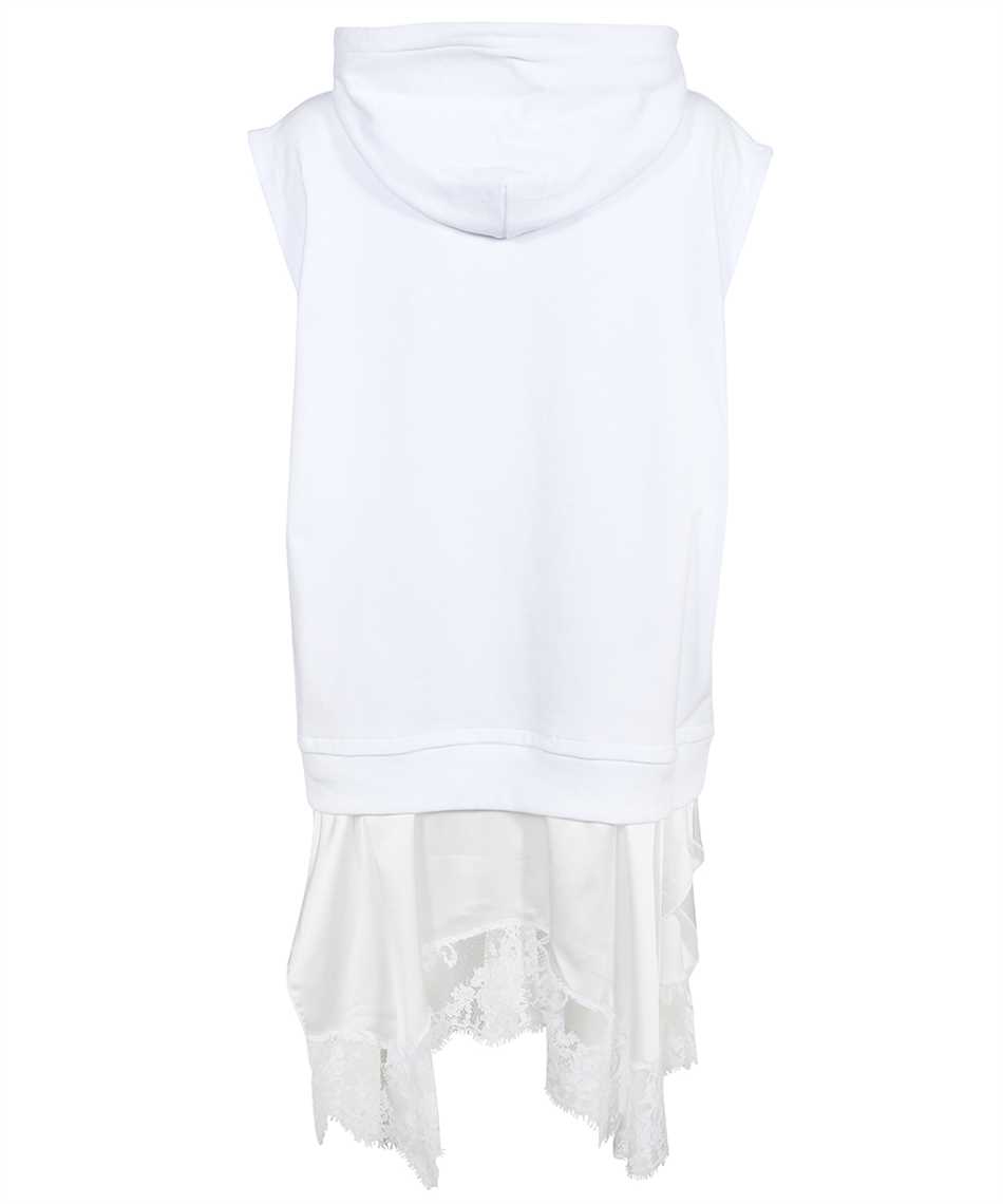 MSGM Cotton sweatdress Wit