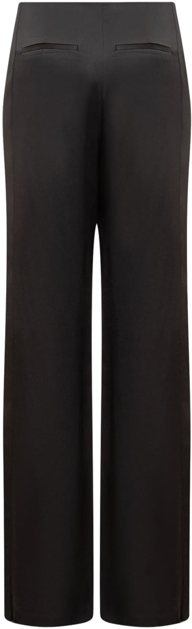 MSGM Pantaloni Palazzo Zwart