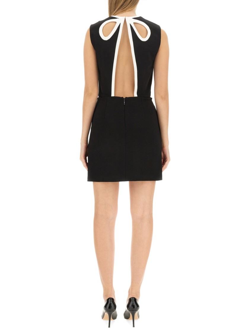 MSGM Mini Cut Out Dress Zwart