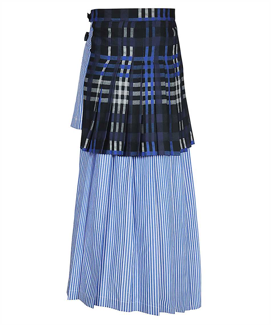 MSGM Cotton skirt Blauw