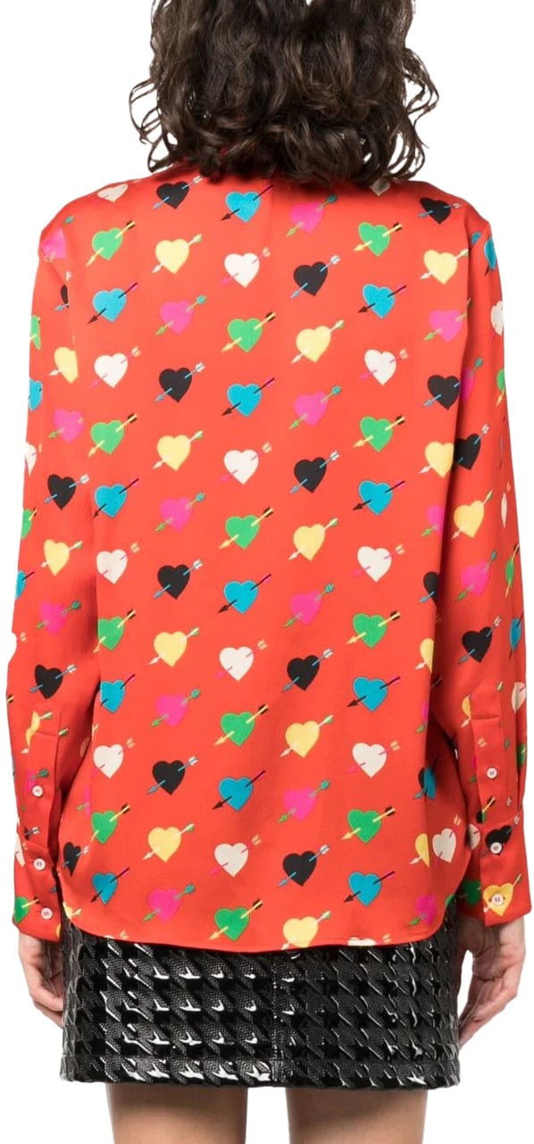 MSGM camicia red Rood