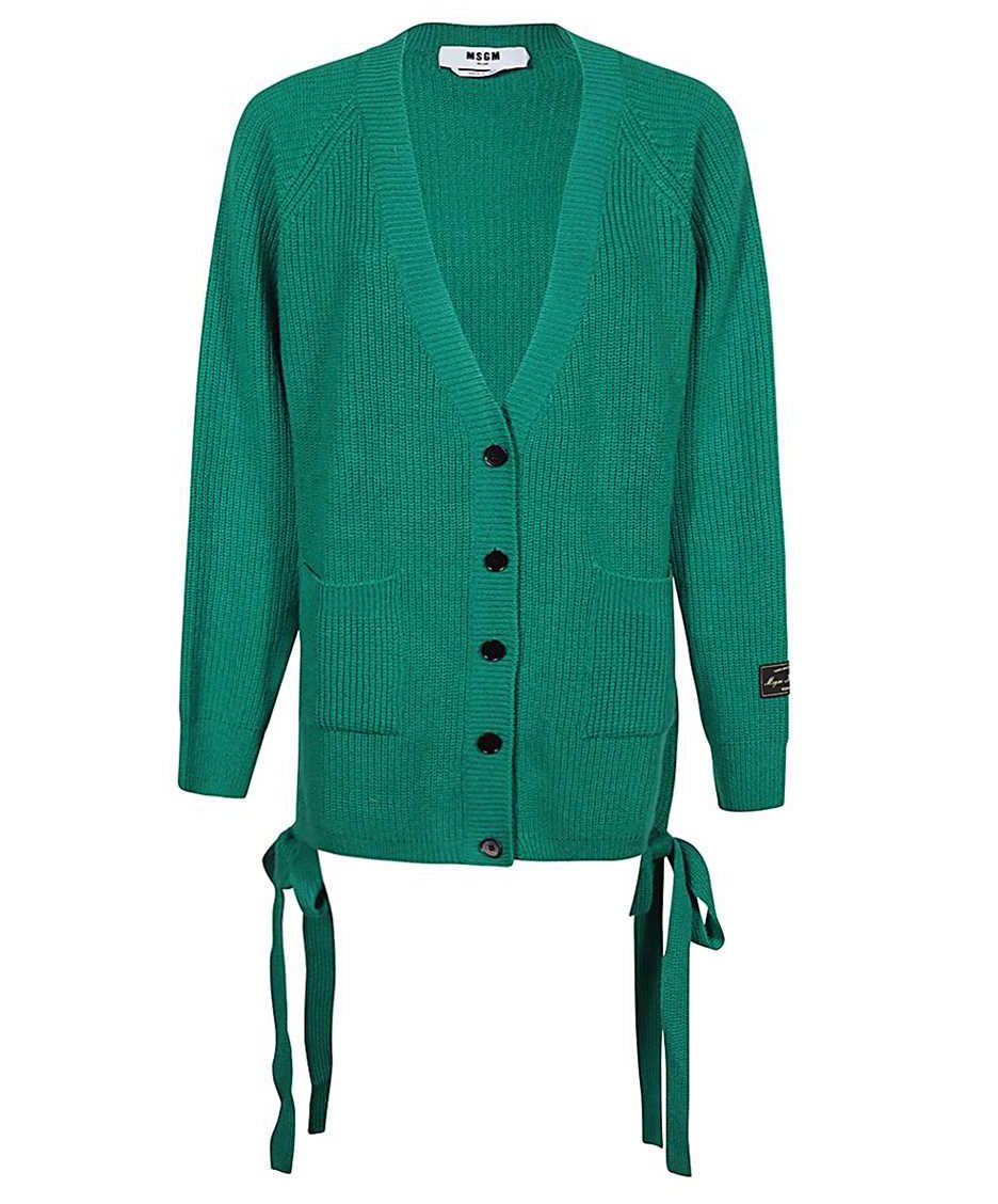 MSGM Wool-blend cardigan Groen