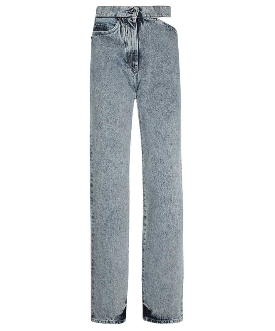 MSGM Straight leg jeans Blauw