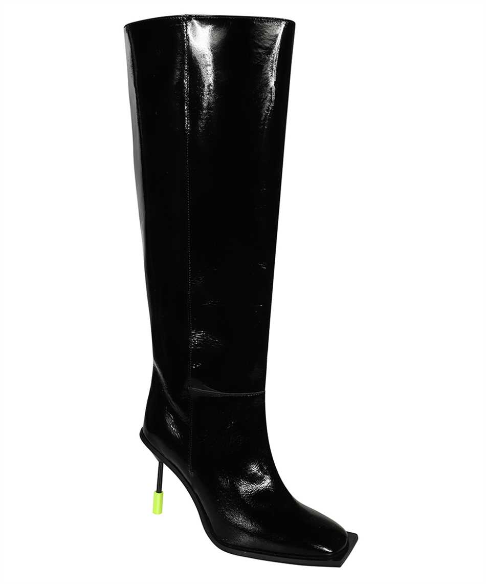 MSGM Leather boots Zwart