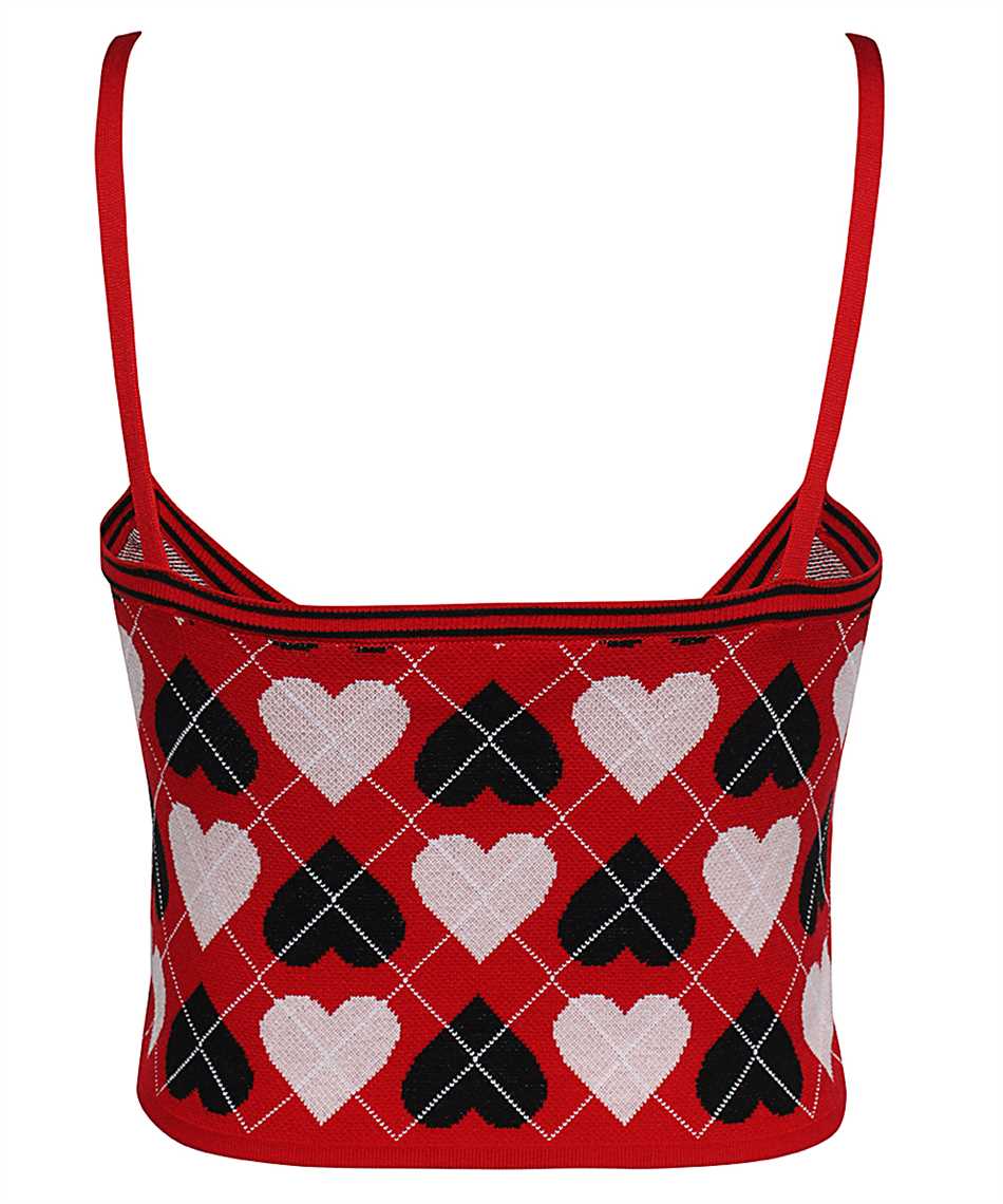 MSGM Knitted top Rood