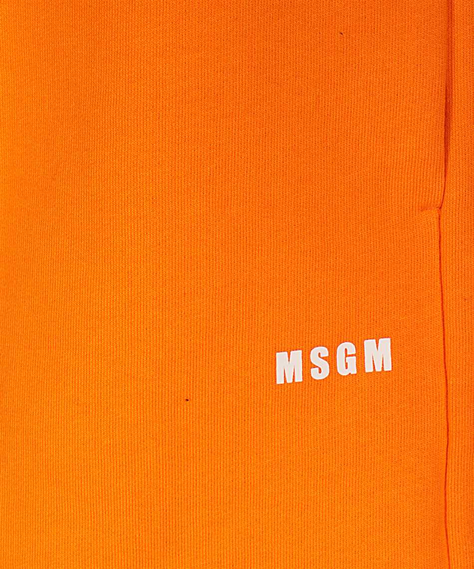 MSGM Cotton bermuda shorts Oranje