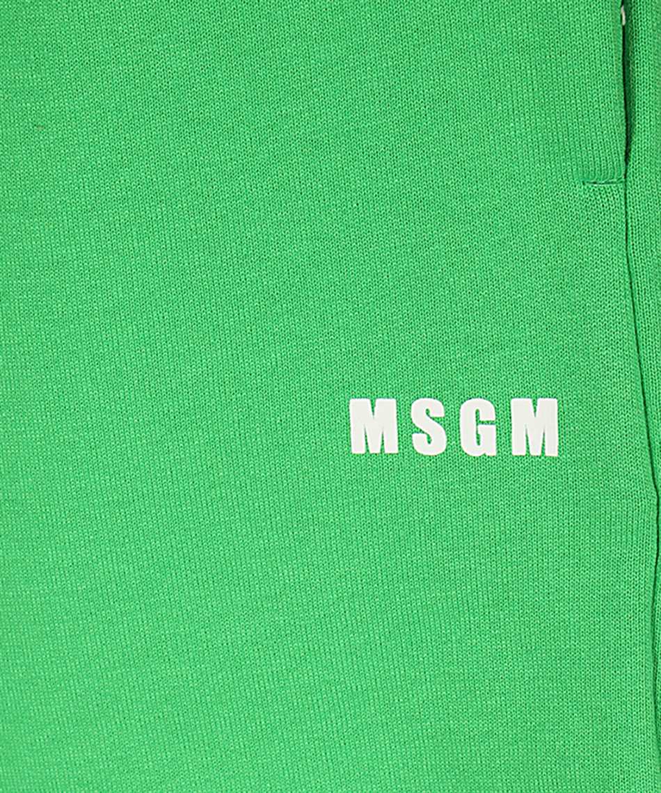 MSGM Cotton bermuda shorts Groen