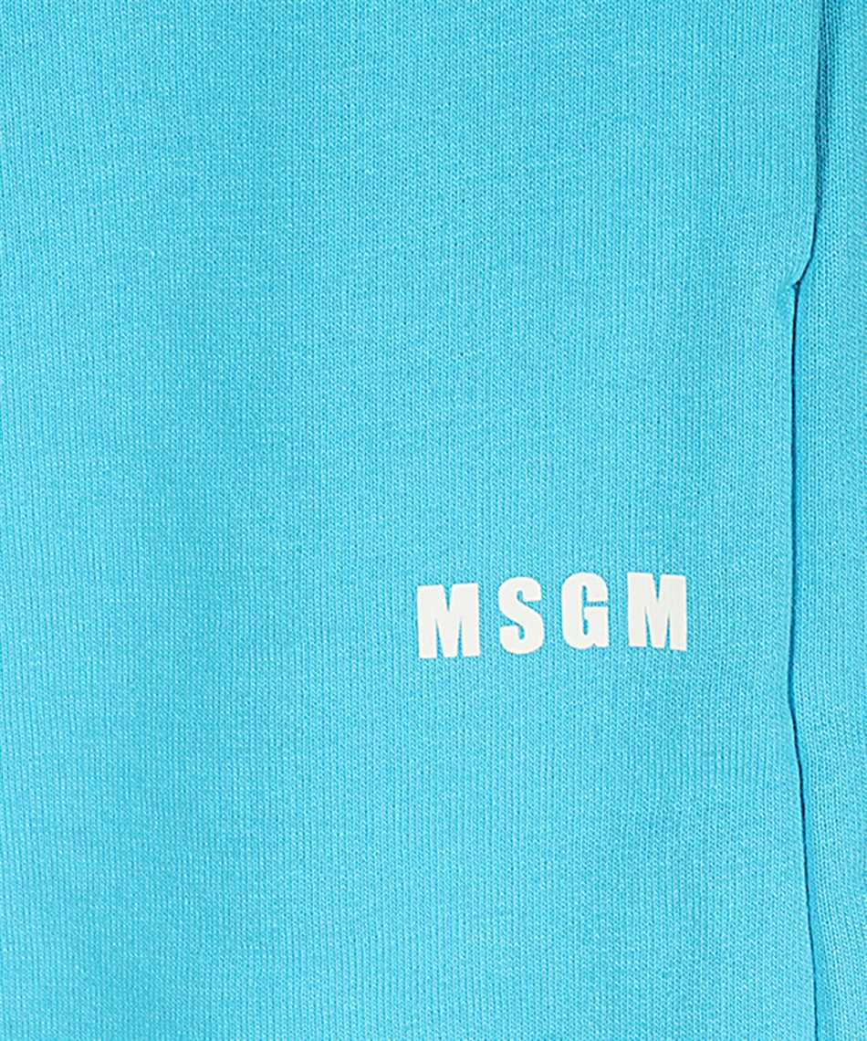 MSGM Cotton bermuda shorts Blauw
