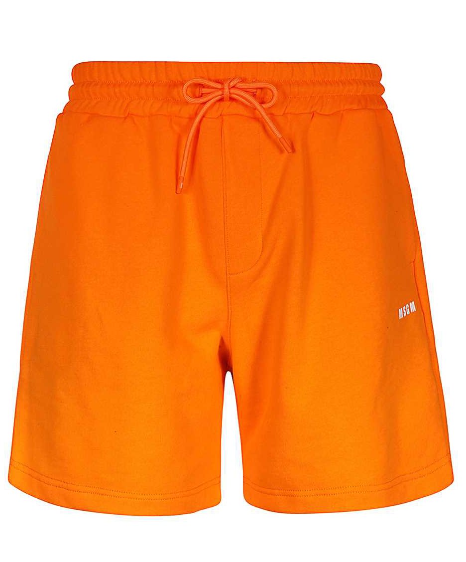 MSGM Cotton bermuda shorts Oranje