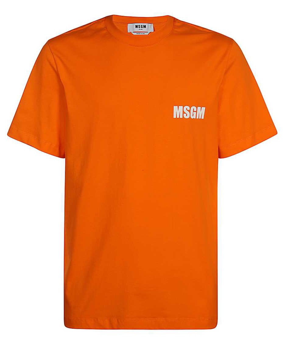 MSGM Cotton T-shirt Oranje