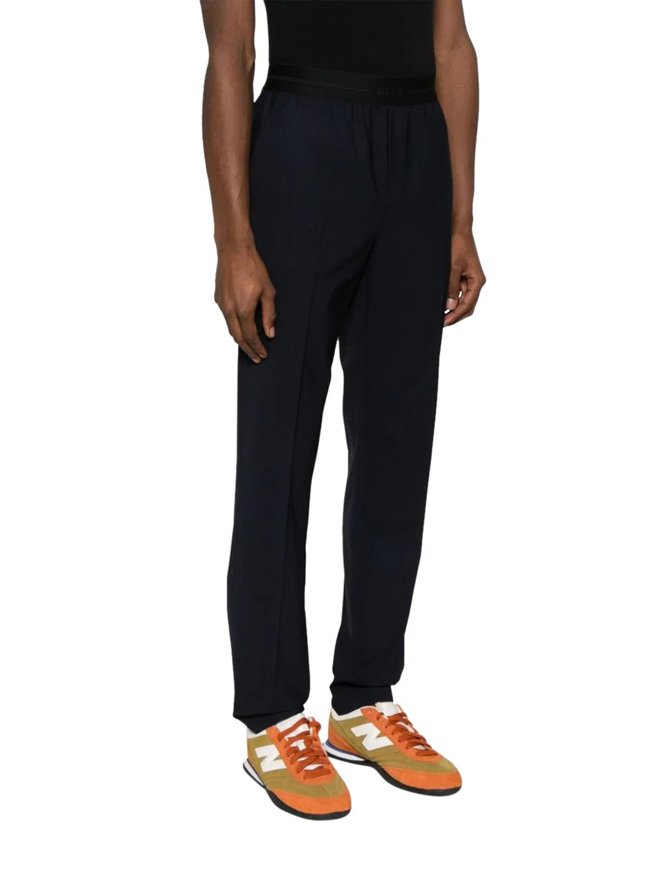 MSGM pantalone darkblue (navy) Navy