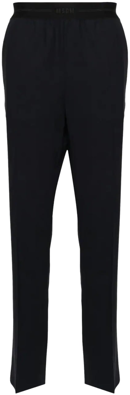MSGM pantalone darkblue (navy) Navy