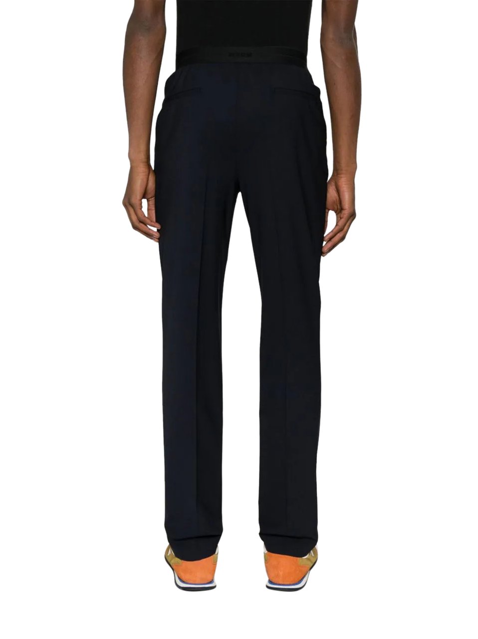 MSGM pantalone darkblue (navy) Navy