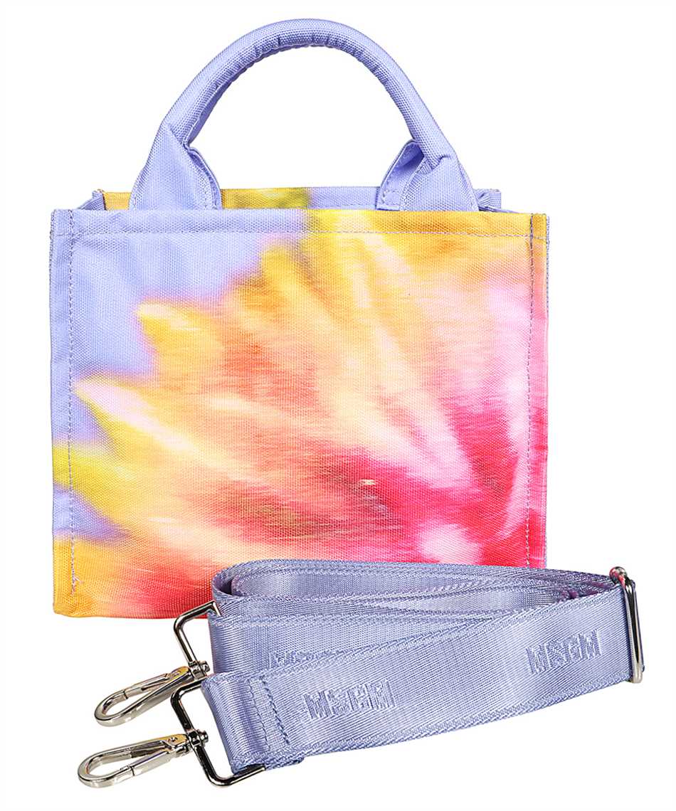 MSGM Logo detail handbag Blauw