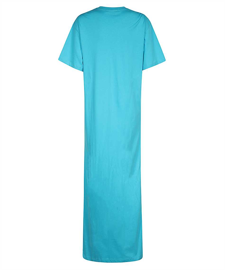 MSGM Cotton long dress Blauw