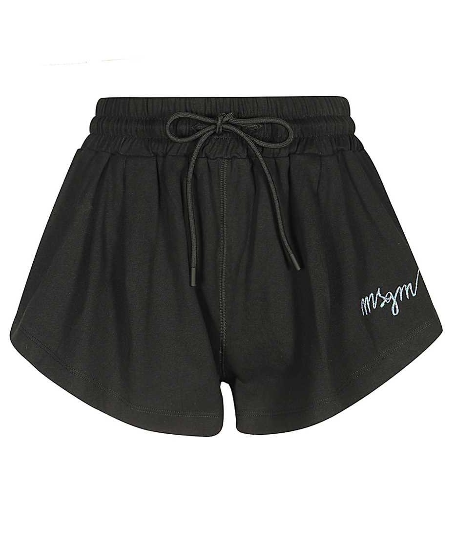 MSGM Cotton shorts Zwart