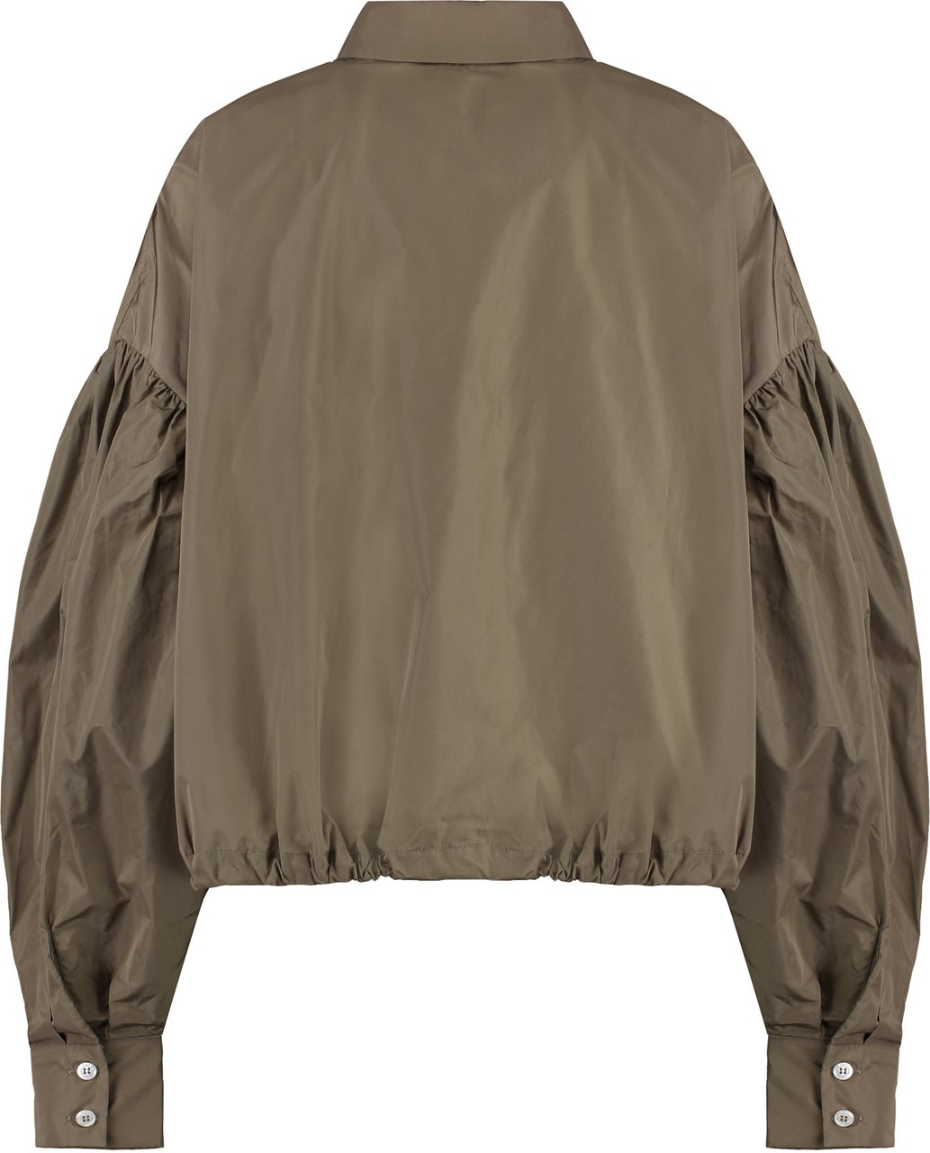MSGM Taffeta shirt Groen