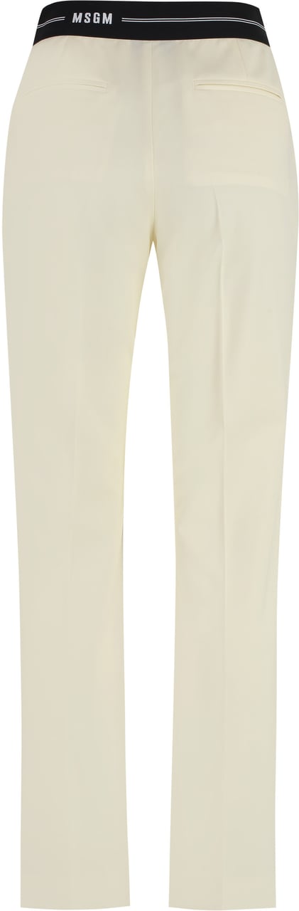 MSGM Wool trousers Wit