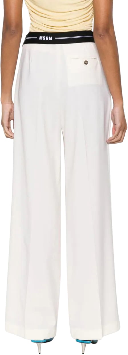 MSGM Pantalone Wit