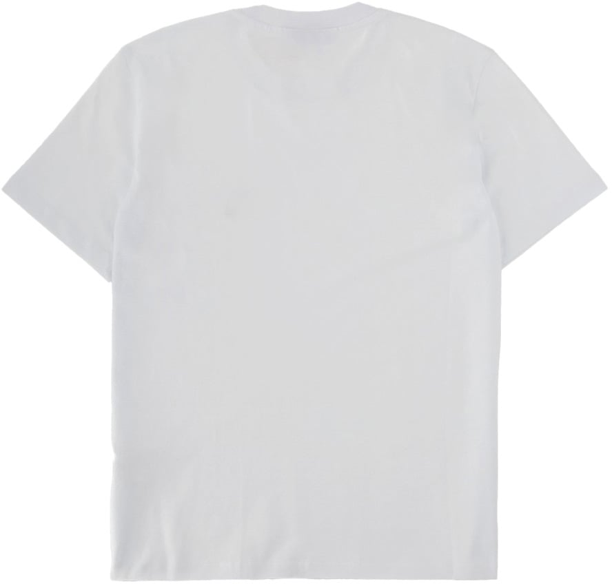 MSGM MONOGRAM LOGO T-SHIRT Wit