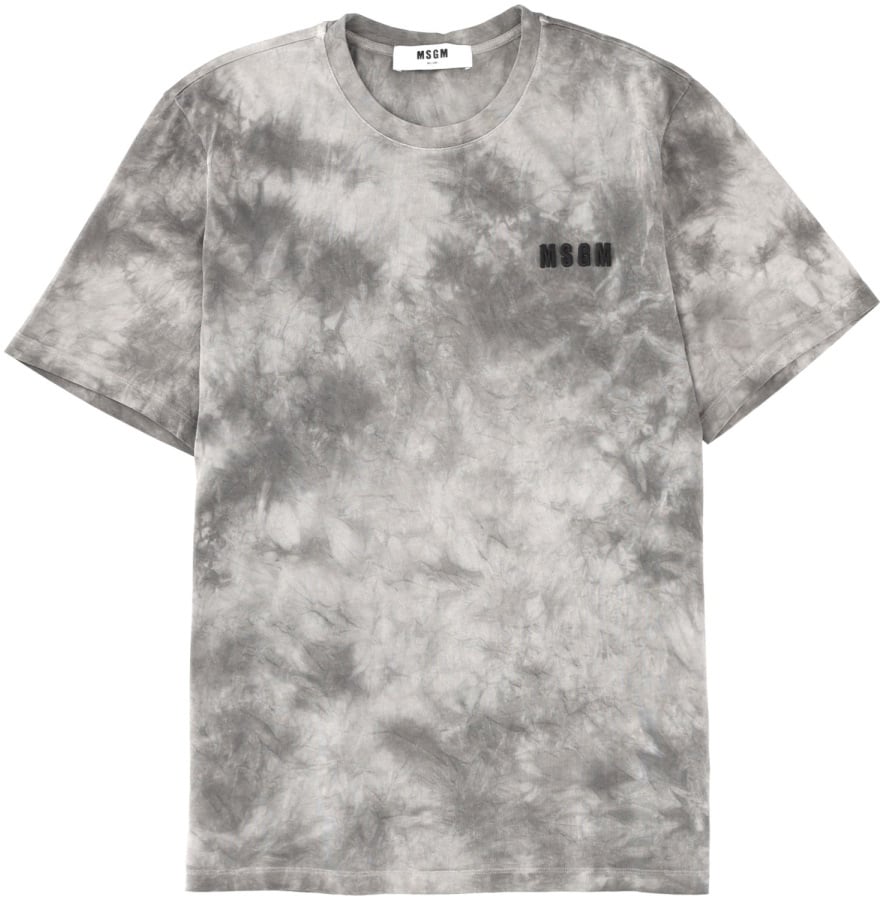 MSGM T-SHIRT WITH LOGO Grijs