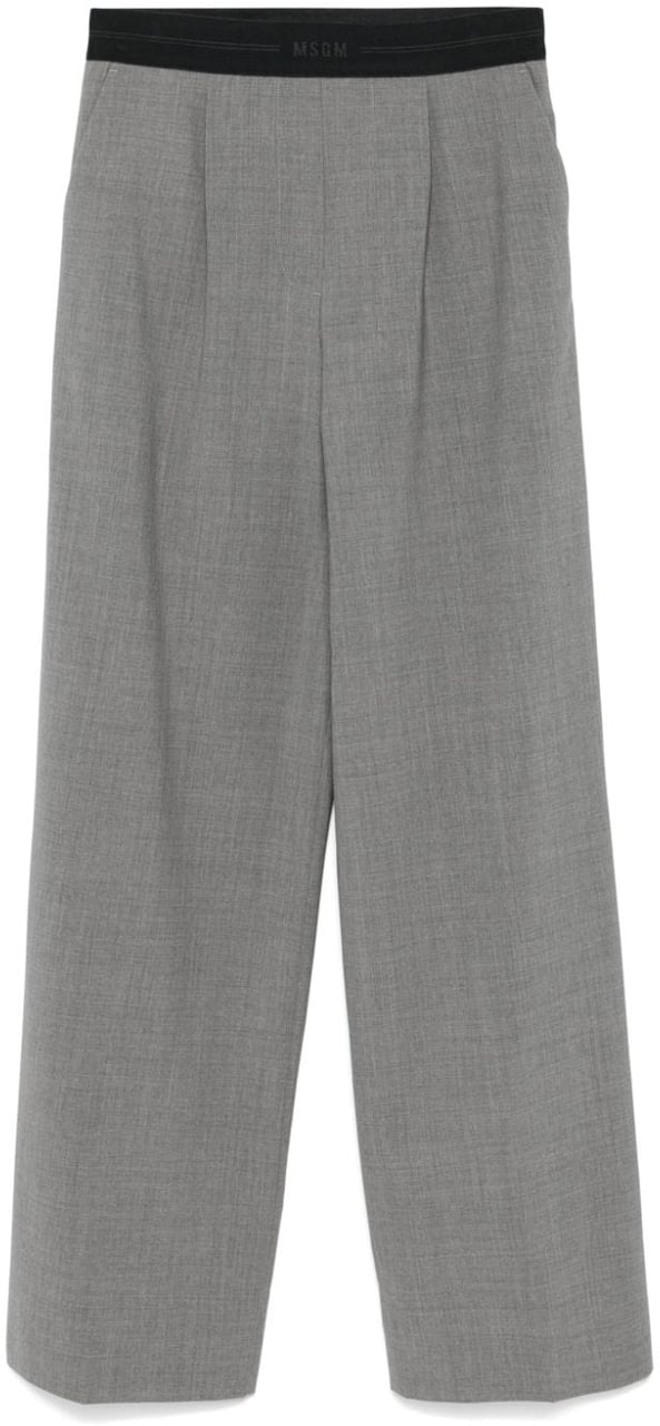 MSGM Trousers Grey Grijs