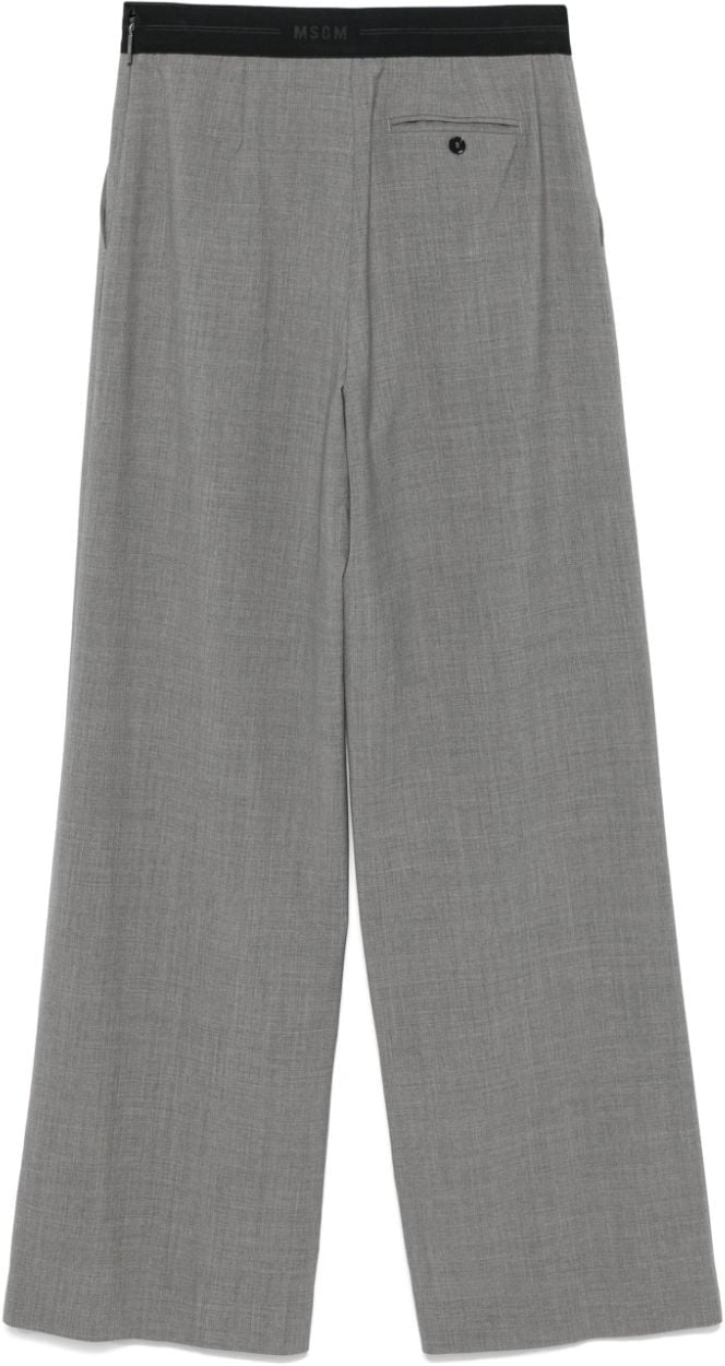 MSGM Trousers Grey Grijs