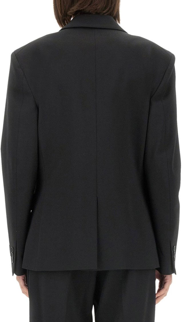 MSGM Jacket With Zip Zwart