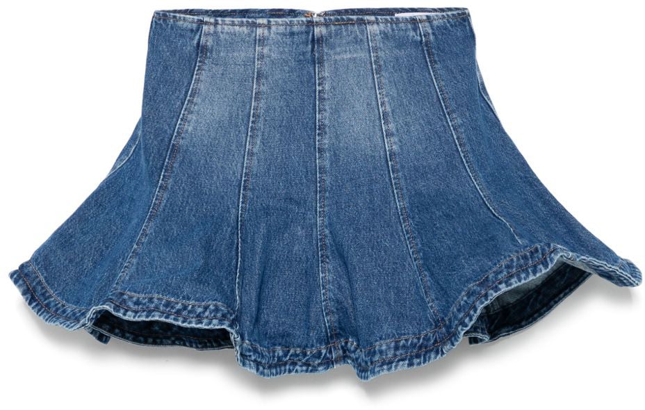 MSGM Msgm Skirts Blue Blauw