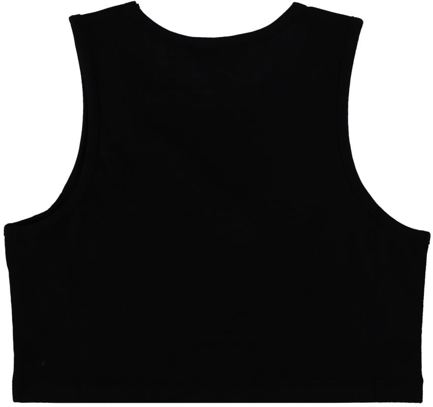 MSGM cropped jersey top girl Zwart
