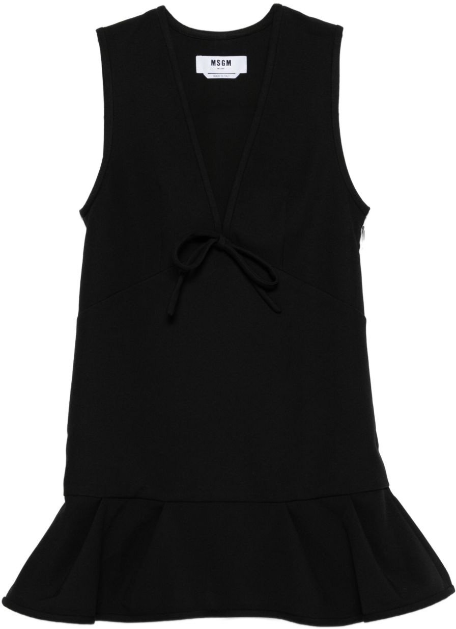 MSGM Dresses Black Zwart