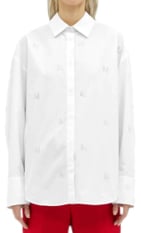 MSGM Shirts White Wit