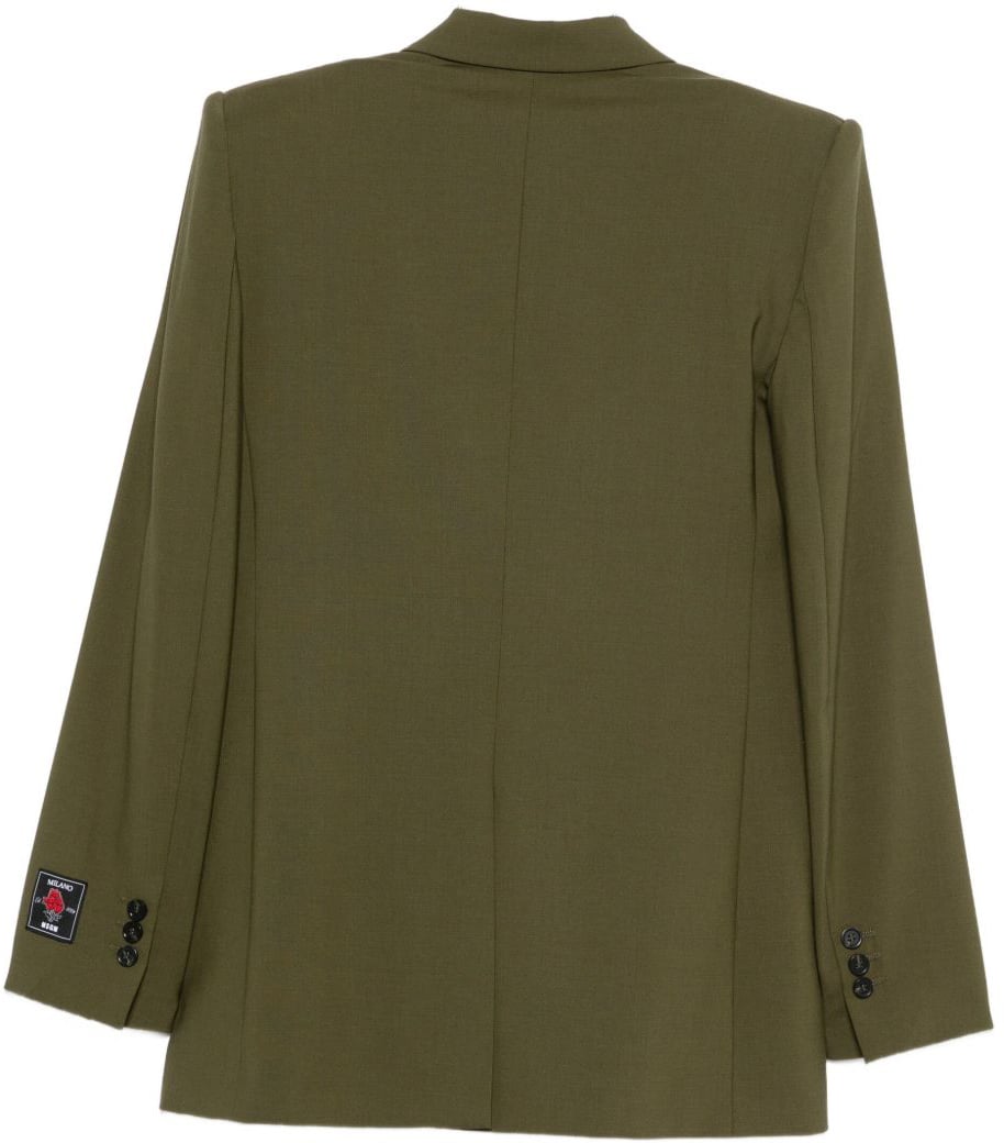 MSGM Jackets Green Groen
