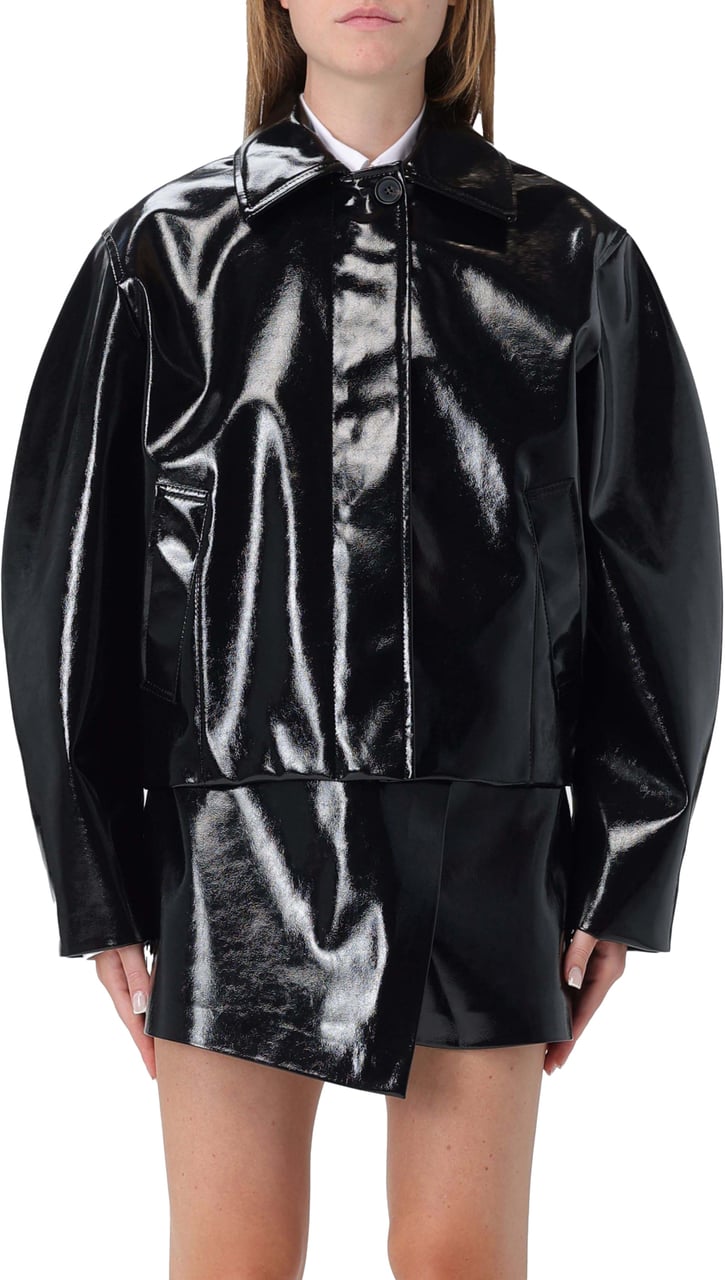 MSGM Coats Black Zwart