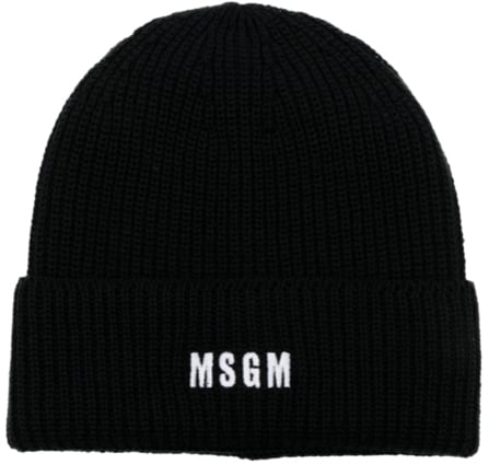 MSGM Hats Black Zwart