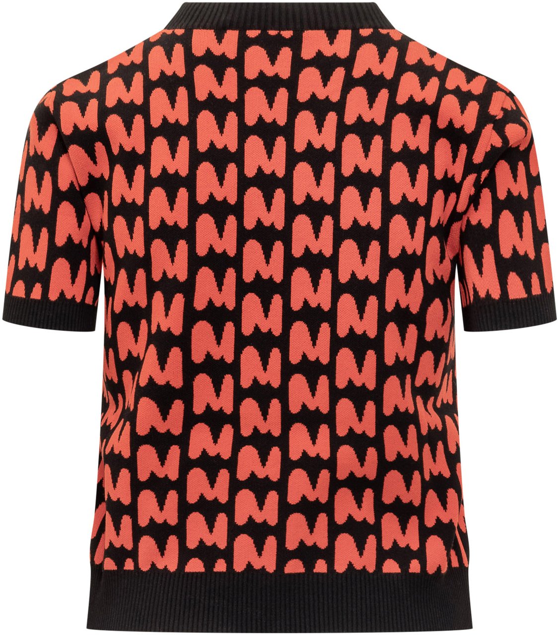 MSGM Tshirt in maglia MSGM Zwart
