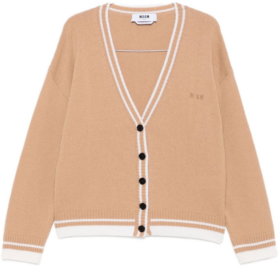 MSGM Sweaters Beige Beige